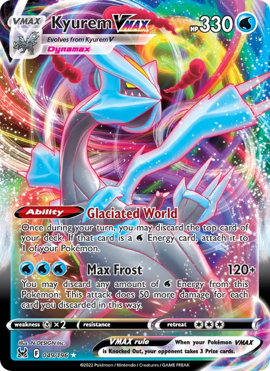 Kyurem VMAX 49 Lost Origin Pokesingles
