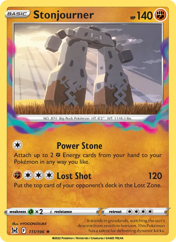 Stonjourner 111 Lost Origin Pokesingles