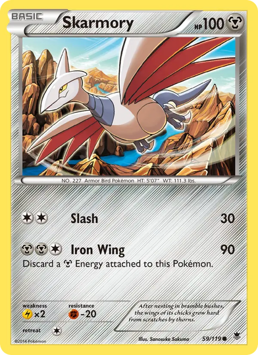 Skarmory 59 Phantom Forces Pokesingles