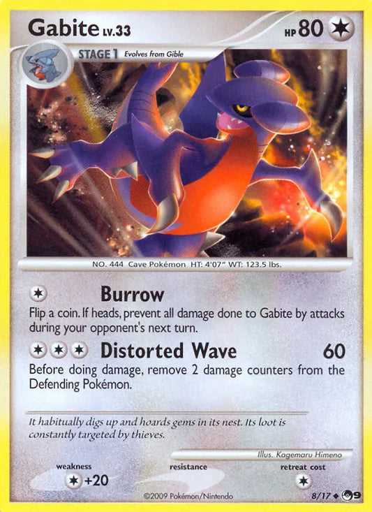 Gabite 8 POP Series 9 Pokesingles