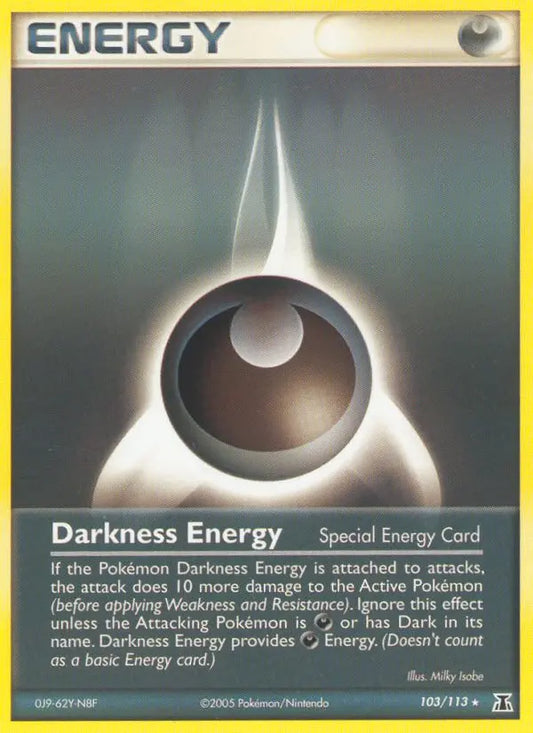 Darkness Energy 103 Delta Species Pokesingles