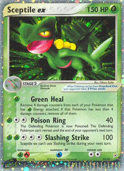 Sceptile ex 93 Team Magma vs Team Aqua Pokesingles
