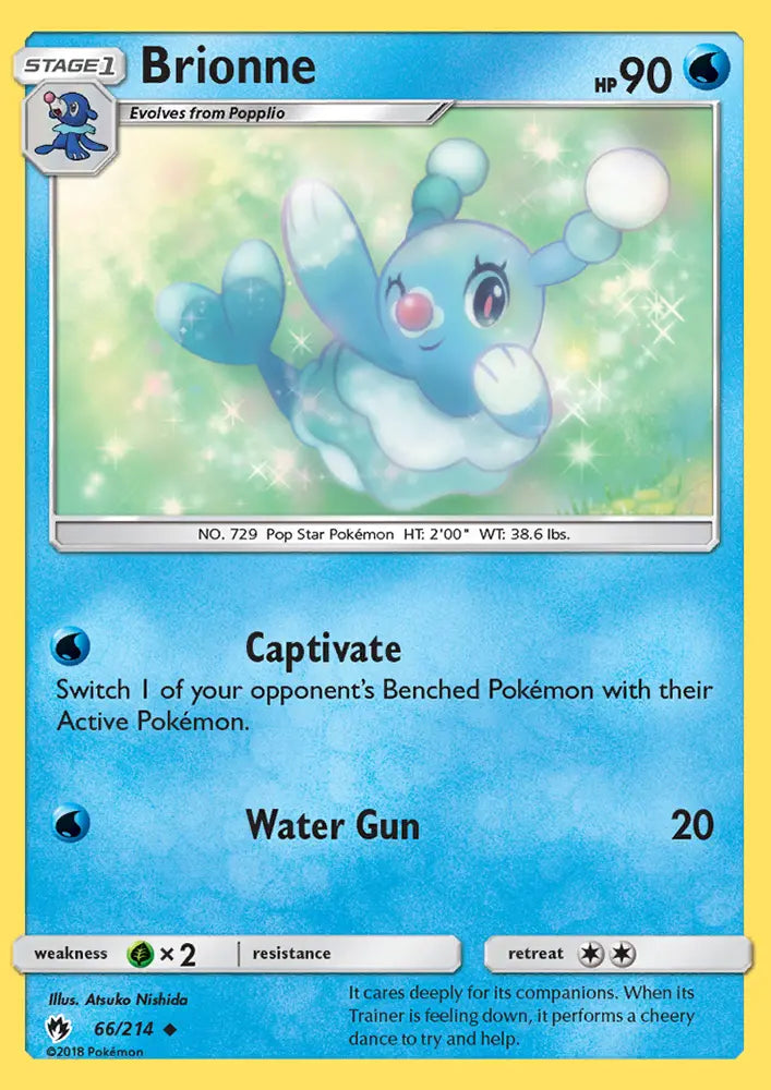 Brionne 66 Lost Thunder Pokesingles