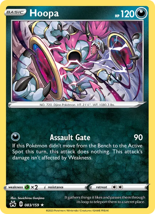Hoopa 83 Crown Zenith Pokesingles