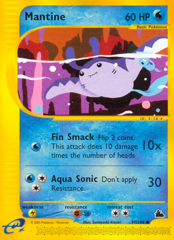 Mantine 77 Skyridge Pokesingles