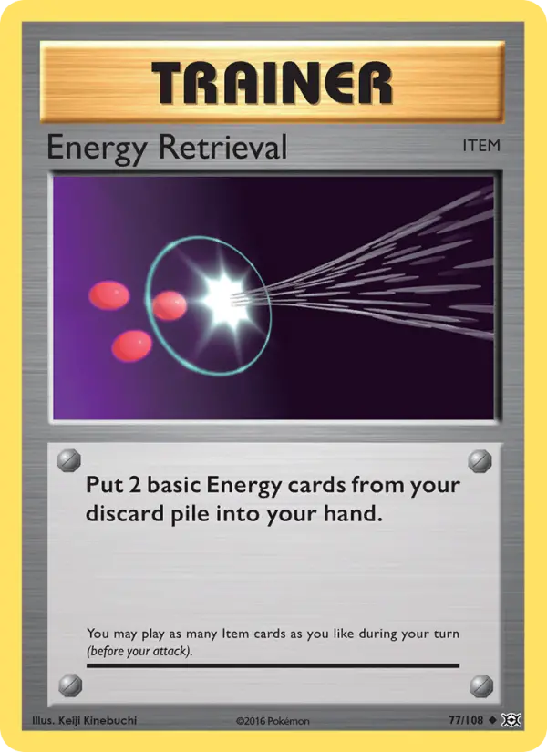 Energy Retrieval 77 Evolutions Pokesingles