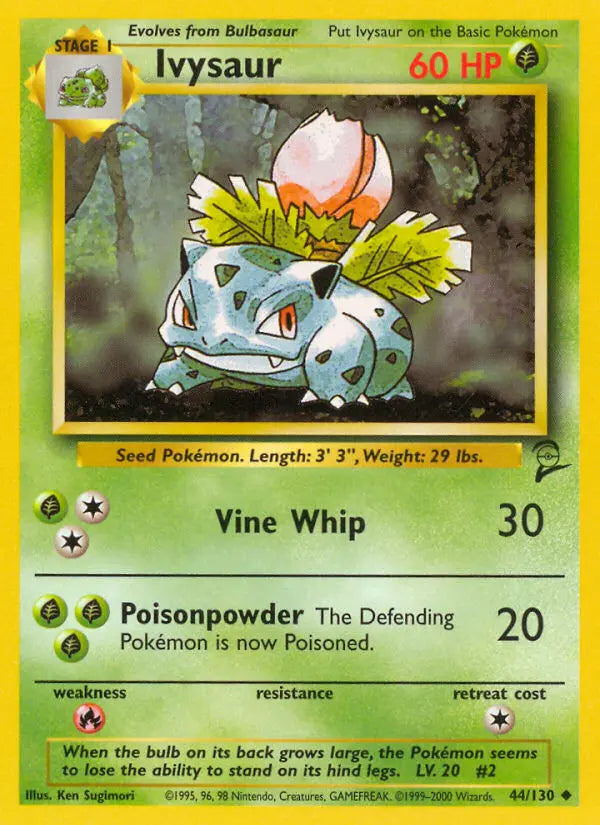 Ivysaur 44 Base Set 2 Pokesingles