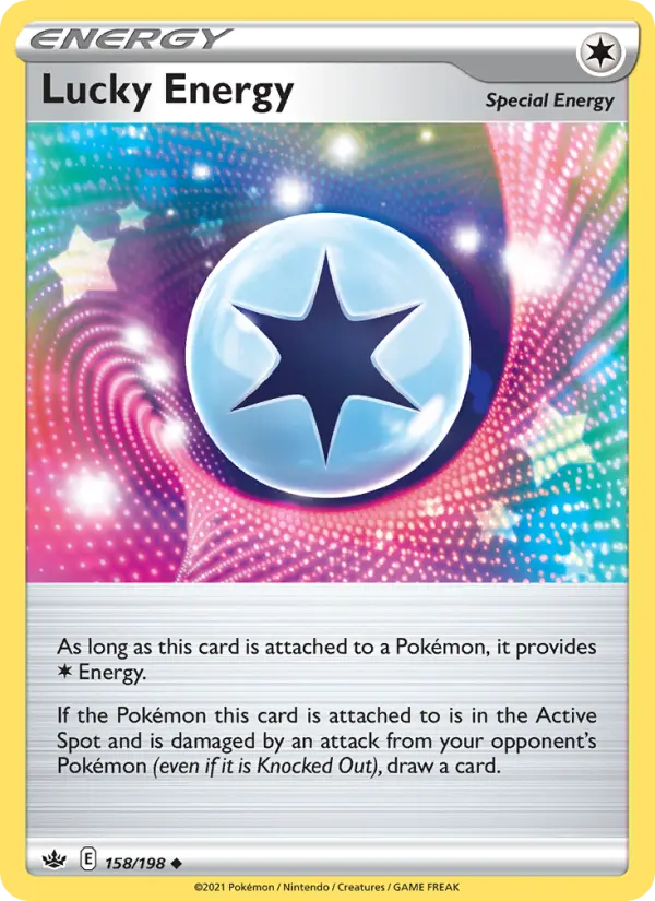 Lucky Energy 158 Chilling Reign Pokesingles