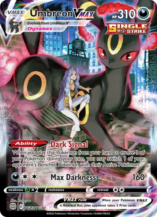 Umbreon VMAX TG23 Brilliant Stars Pokesingles