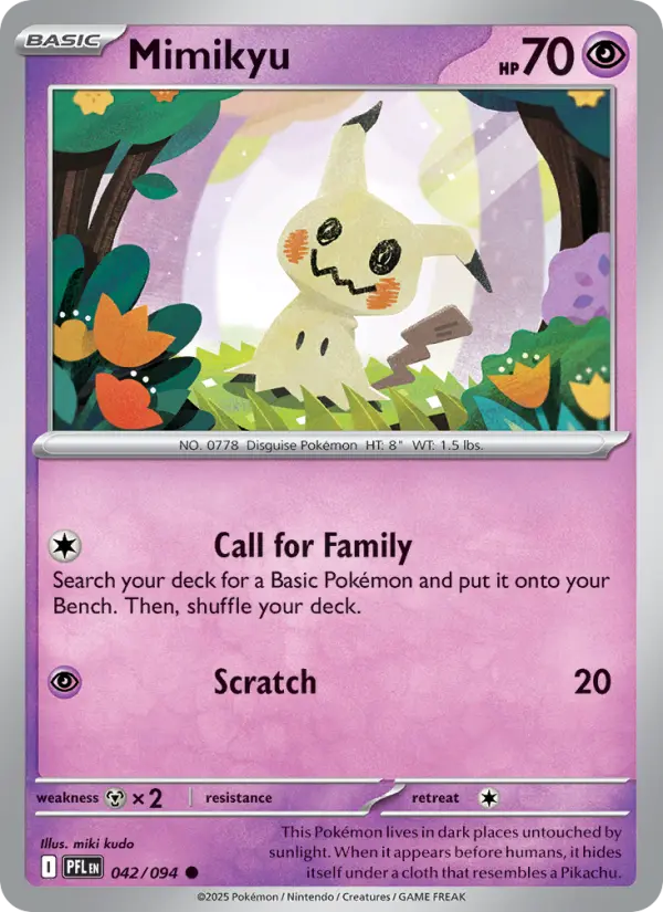 Mimikyu 42 Phantasmal Flames Pokesingles