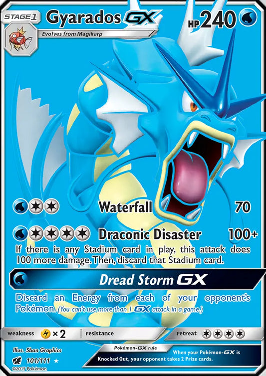 Gyarados GX 101 Crimson Invasion Pokesingles