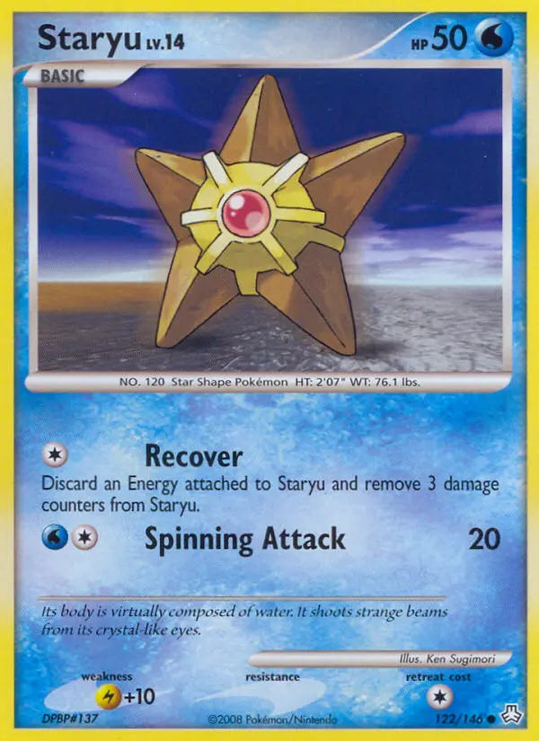 Staryu 122 Legends Awakened Pokesingles
