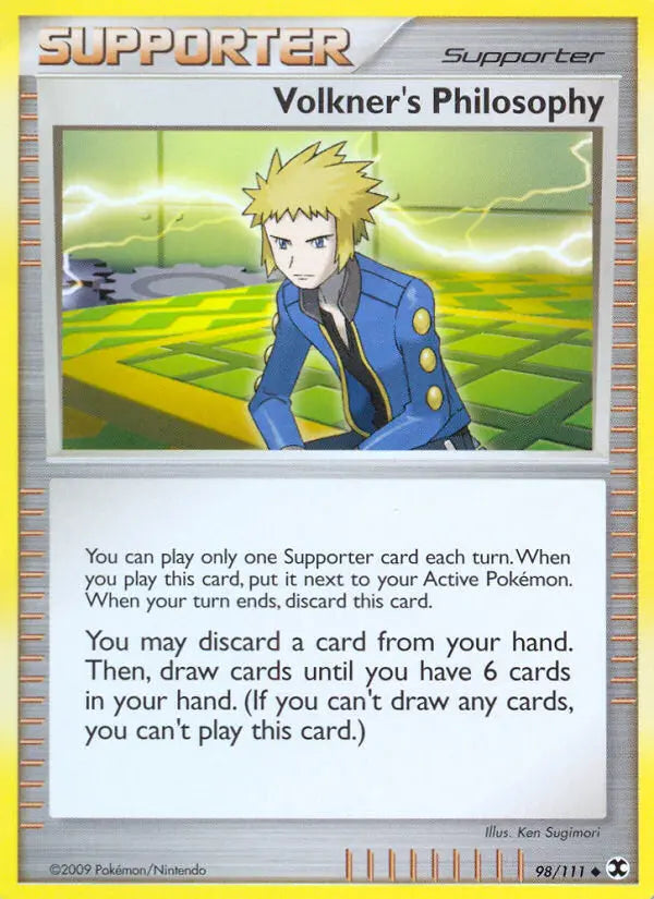 Volkner's Philosophy 98 Rising Rivals Pokesingles