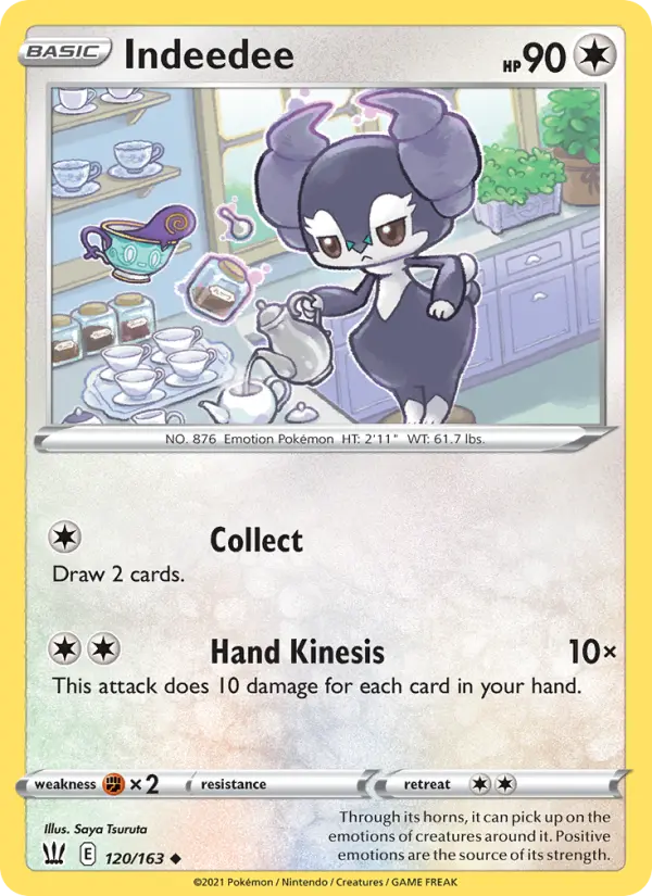 Indeedee 120 Battle Styles Pokesingles