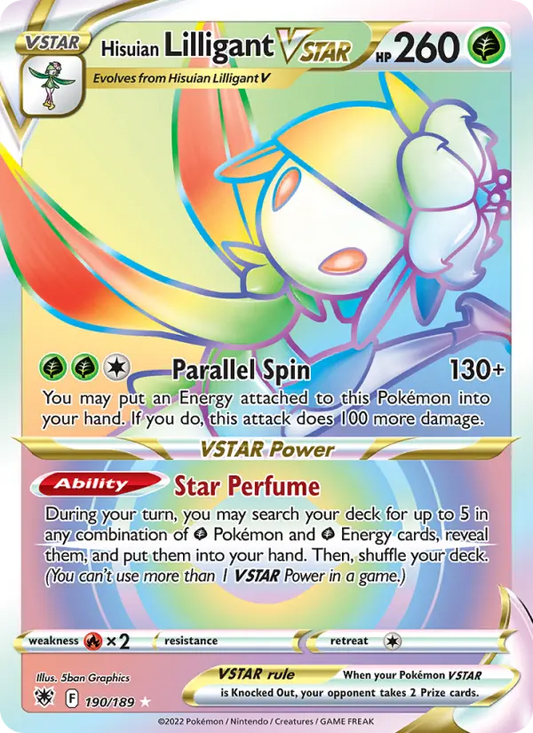 Hisuian Lilligant VSTAR 190 Astral Radiance Pokesingles