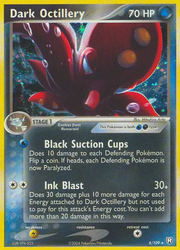 Dark Octillery 8 Team Rocket Returns Pokesingles