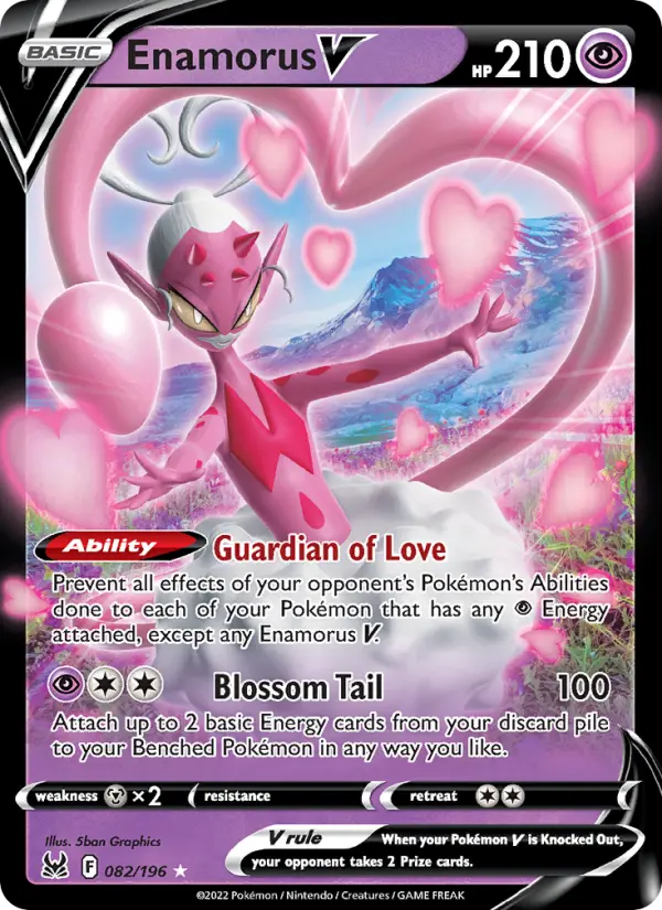 Enamorus V 82 Lost Origin Pokesingles