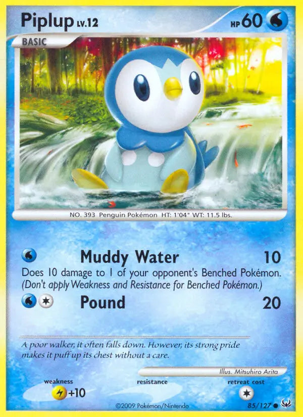 Piplup 85 Platinum Pokesingles