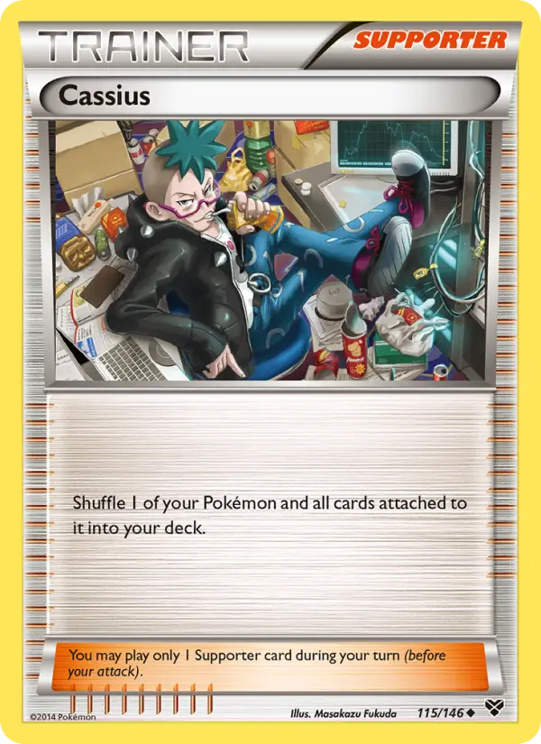 Cassius 115 XY Pokesingles