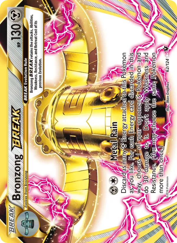 Bronzong BREAK 62 Fates Collide Pokesingles