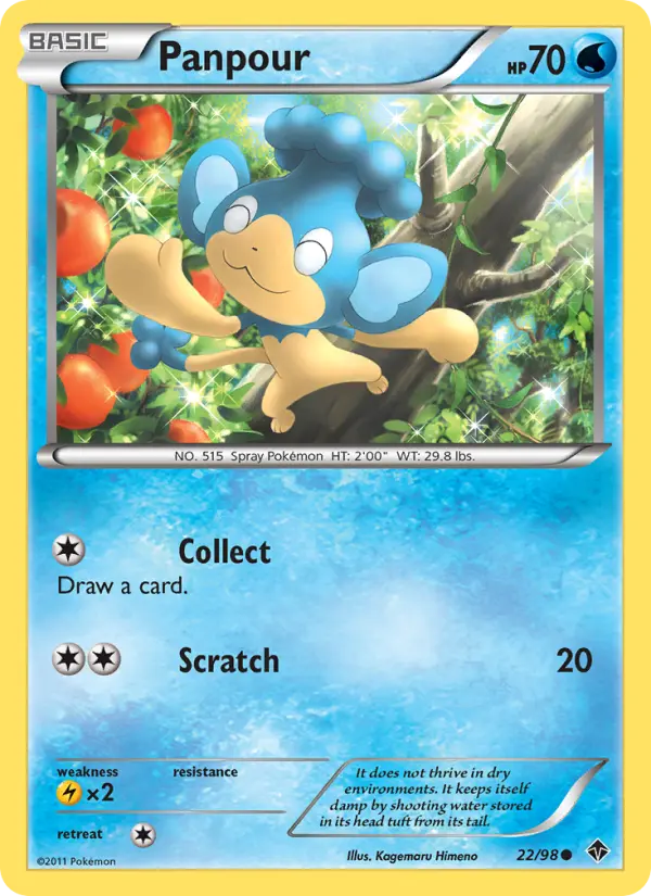 Panpour 22 Emerging Powers Pokesingles