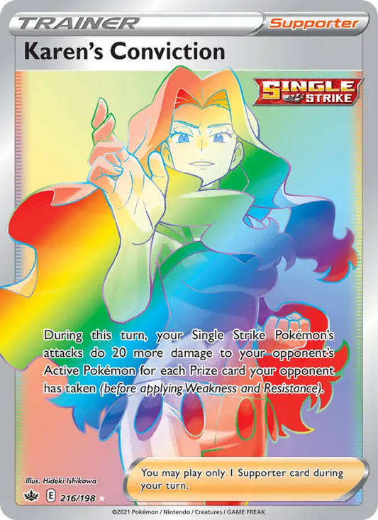 Karen's Conviction 216 Chilling Reign Pokesingles
