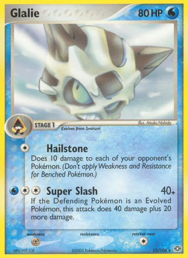 Glalie 13 Emerald Pokesingles