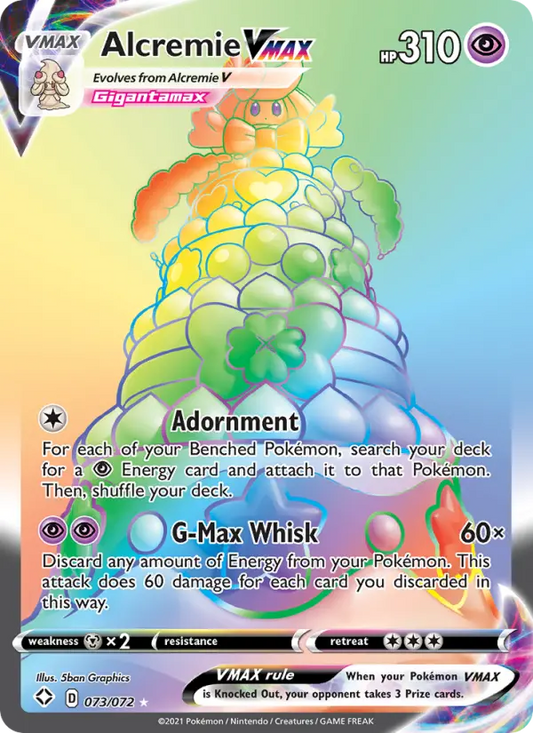 Alcremie VMAX 73 Shining Fates Pokesingles