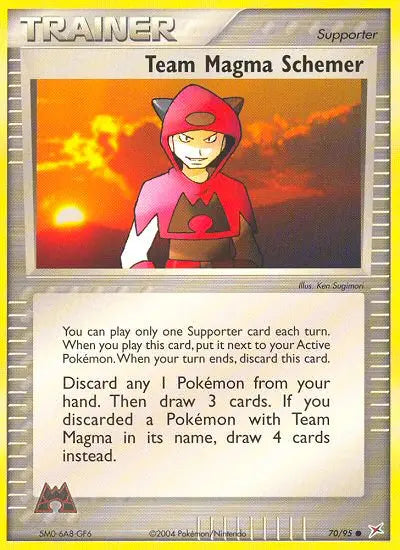 Team Magma Schemer 70 Team Magma vs Team Aqua Pokesingles