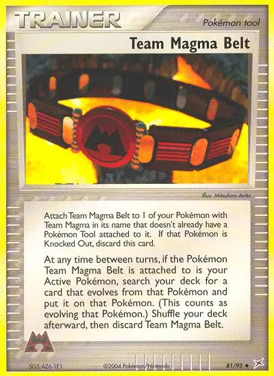 Team Magma Belt 81 Team Magma vs Team Aqua Pokesingles