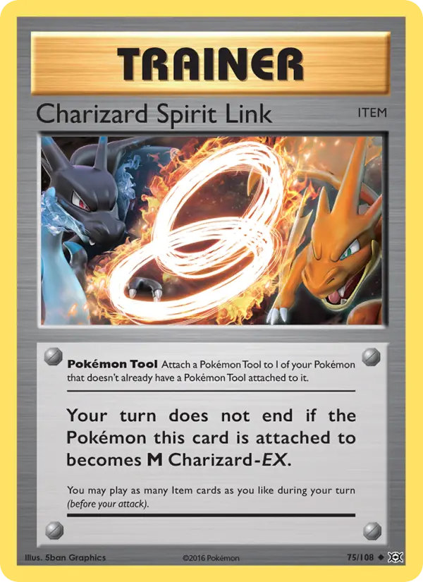 Charizard Spirit Link 75 Evolutions Pokesingles
