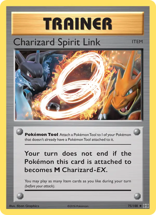 Charizard Spirit Link 75 Evolutions Pokesingles