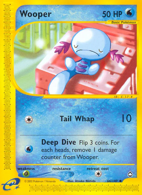 Wooper 66 Aquapolis Pokesingles