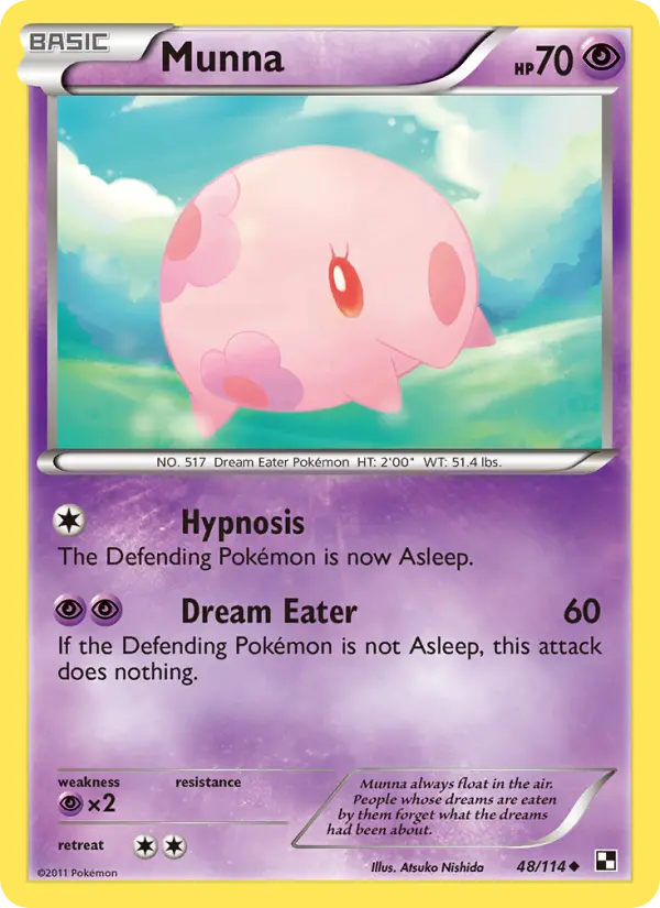Munna 48 Black & White Pokesingles