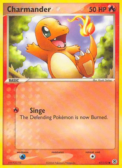 Charmander 57 FireRed & LeafGreen Pokesingles