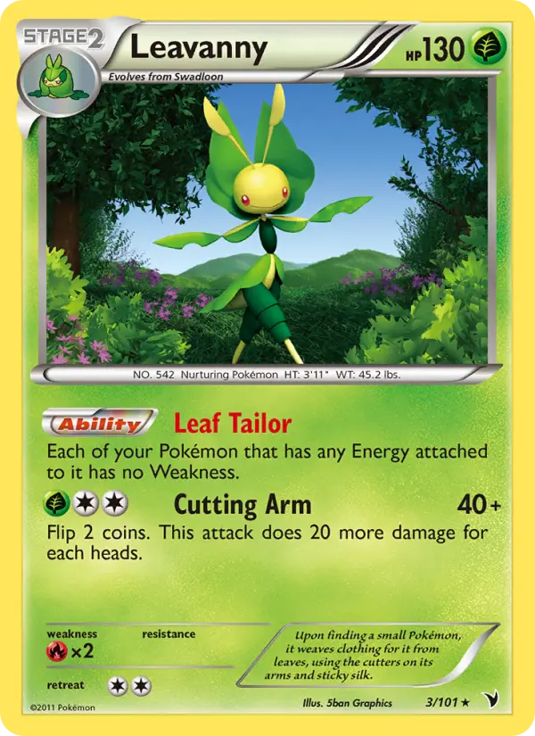 Leavanny 3 Noble Victories Pokesingles