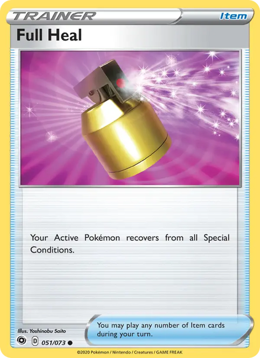 Full Heal 51 Champion's Path Pokesingles