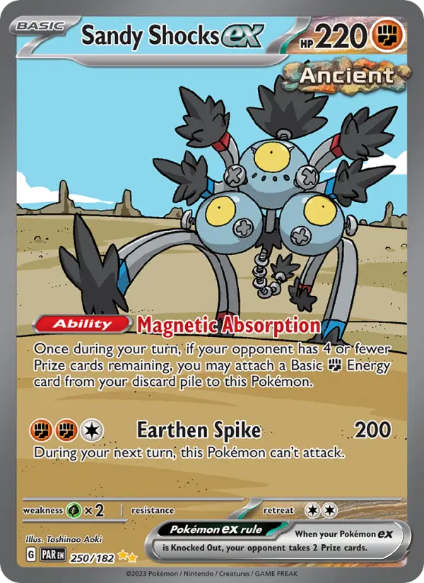 Sandy Shocks ex 250 Paradox Rift Pokesingles
