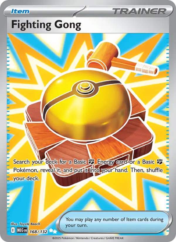 Fighting Gong 168 Mega Evolution Pokesingles