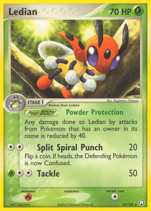 Ledian 23 Team Rocket Returns Pokesingles