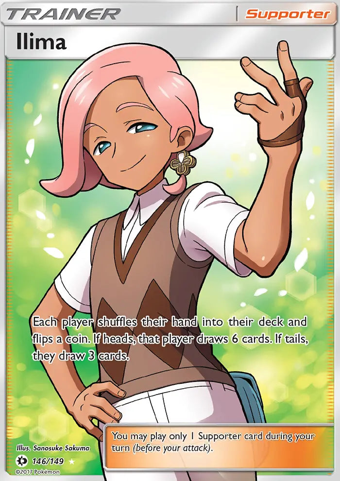 Ilima 146 Sun & Moon Pokesingles