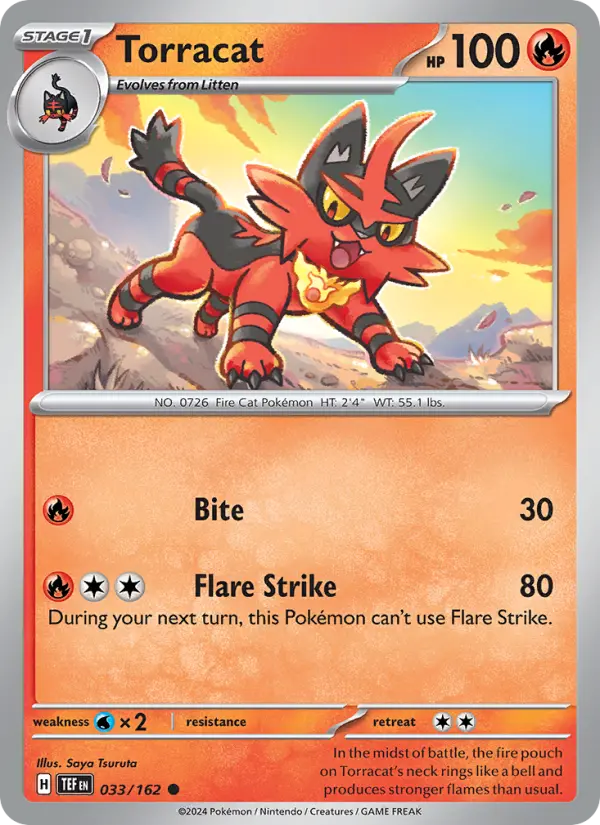 Torracat 33 Temporal Forces Pokesingles