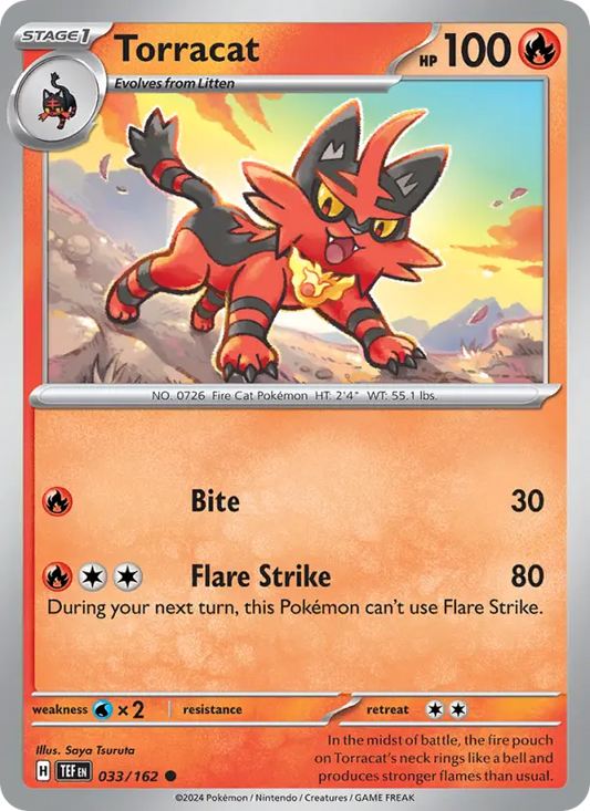 Torracat 33 Temporal Forces Pokesingles