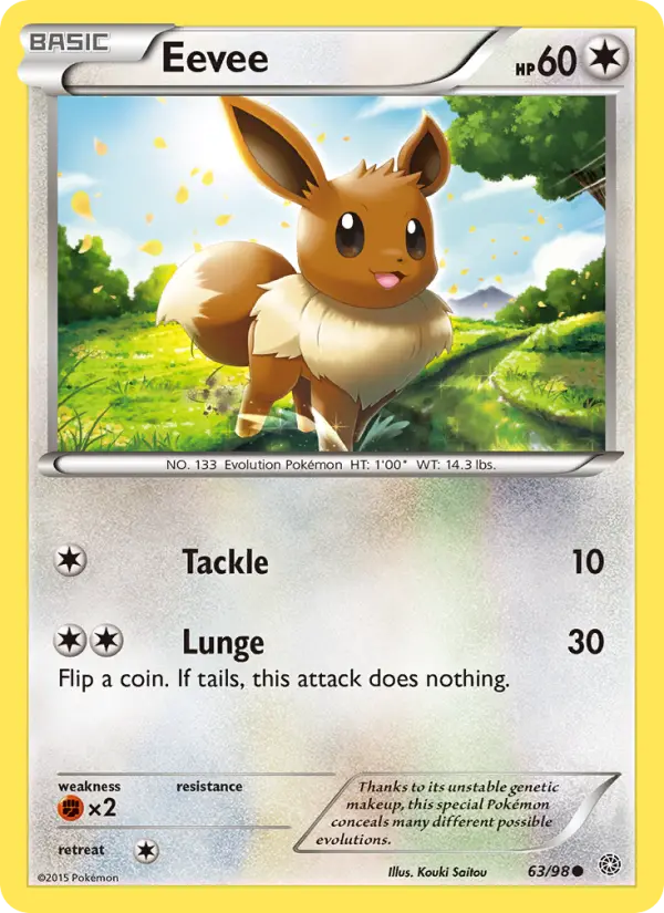 Eevee 63 Ancient Origins Pokesingles