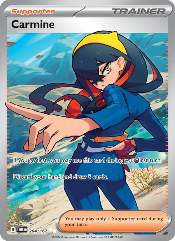 Carmine 204 Twilight Masquerade Pokesingles