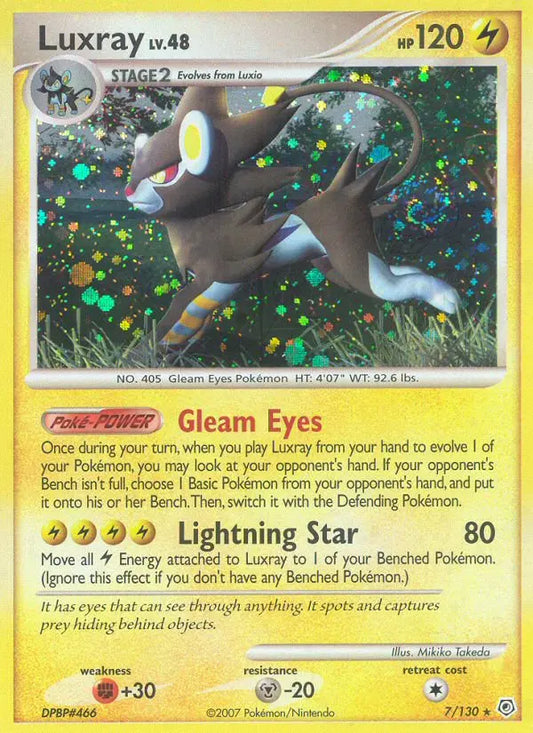 Luxray 7 Diamond & Pearl Pokesingles