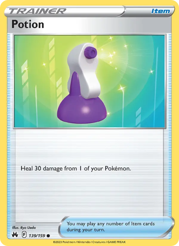 Potion 139 Crown Zenith Pokesingles