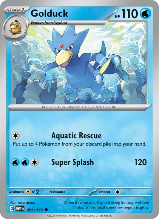 Golduck 55 151 Pokesingles