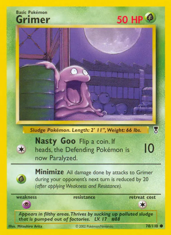 Grimer 78 Legendary Collection Pokesingles