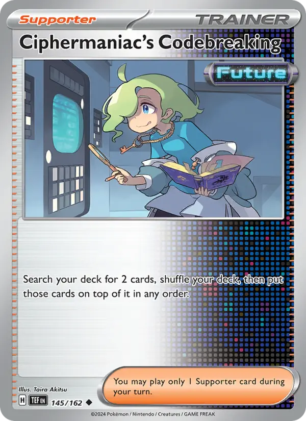 Ciphermaniac's Codebreaking 145 Temporal Forces Pokesingles